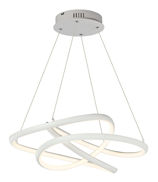 Twisted LED Pendant Matte White by ET2