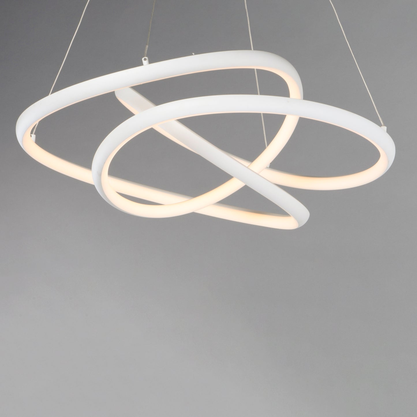 Twisted LED Pendant Matte White by ET2