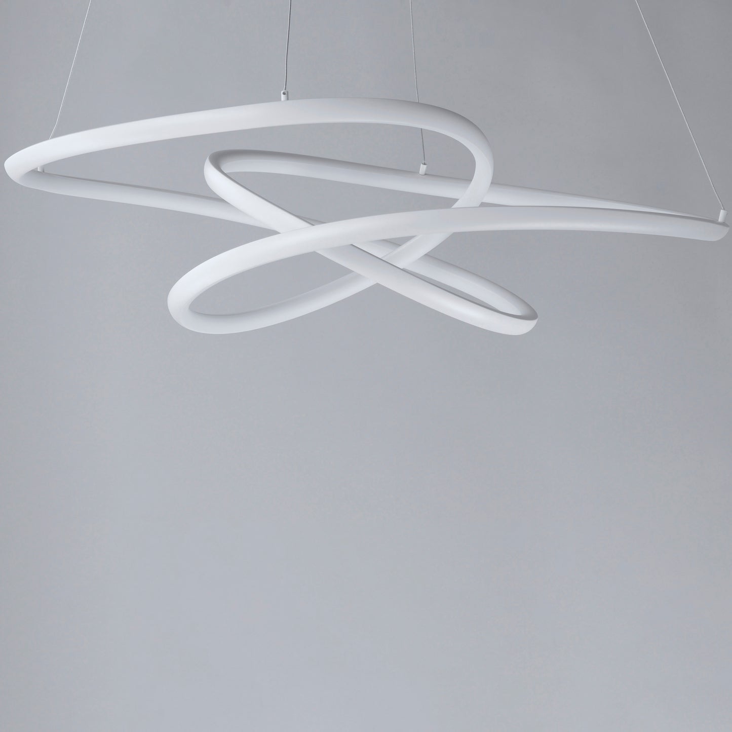 Twisted LED Pendant Matte White by ET2