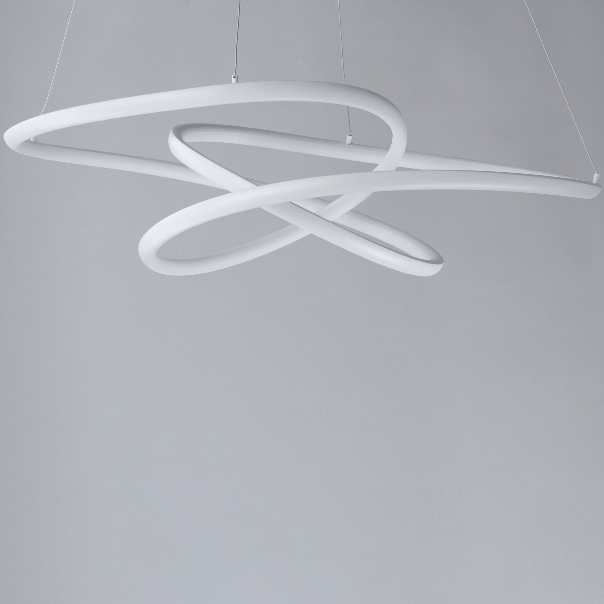Twisted LED Pendant Matte White by ET2