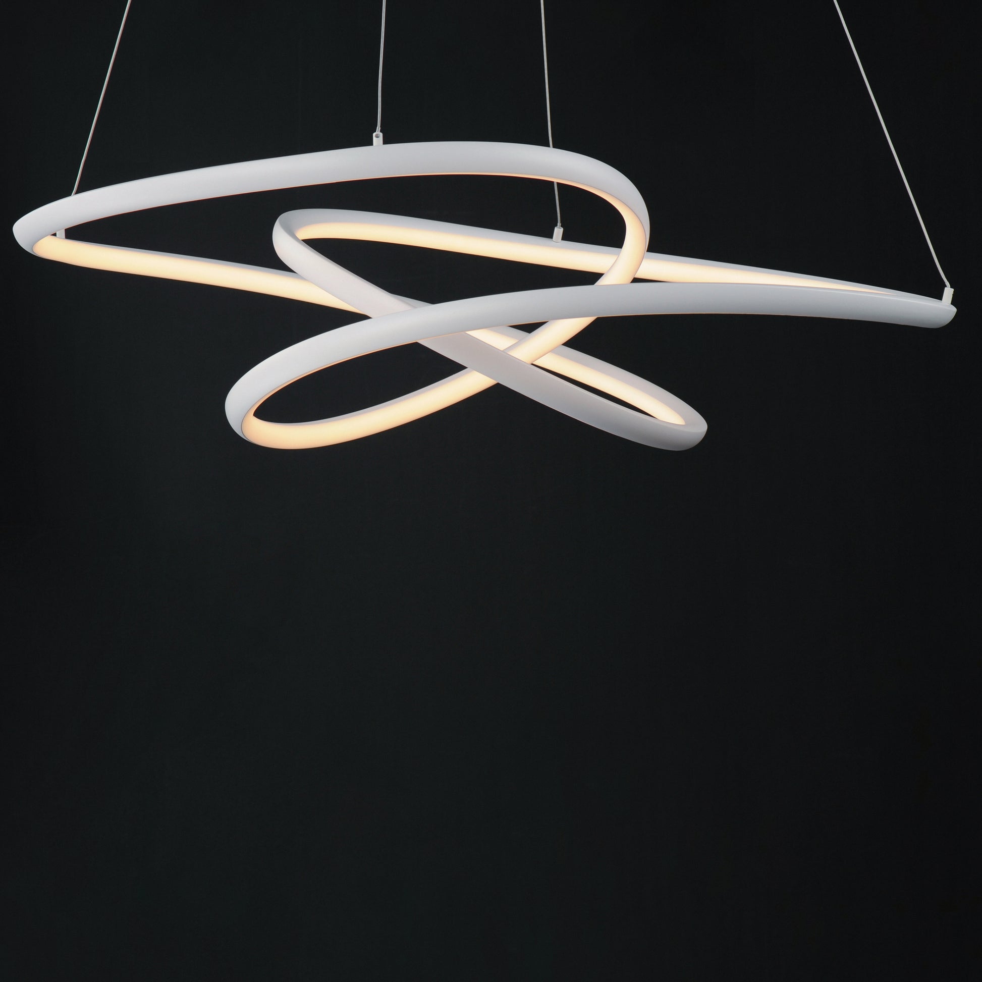 Twisted LED Pendant Matte White by ET2