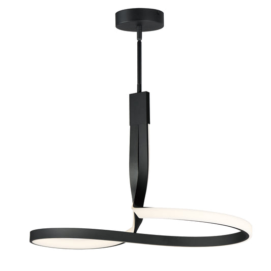 Serpentine LED Pendant Black by ET2