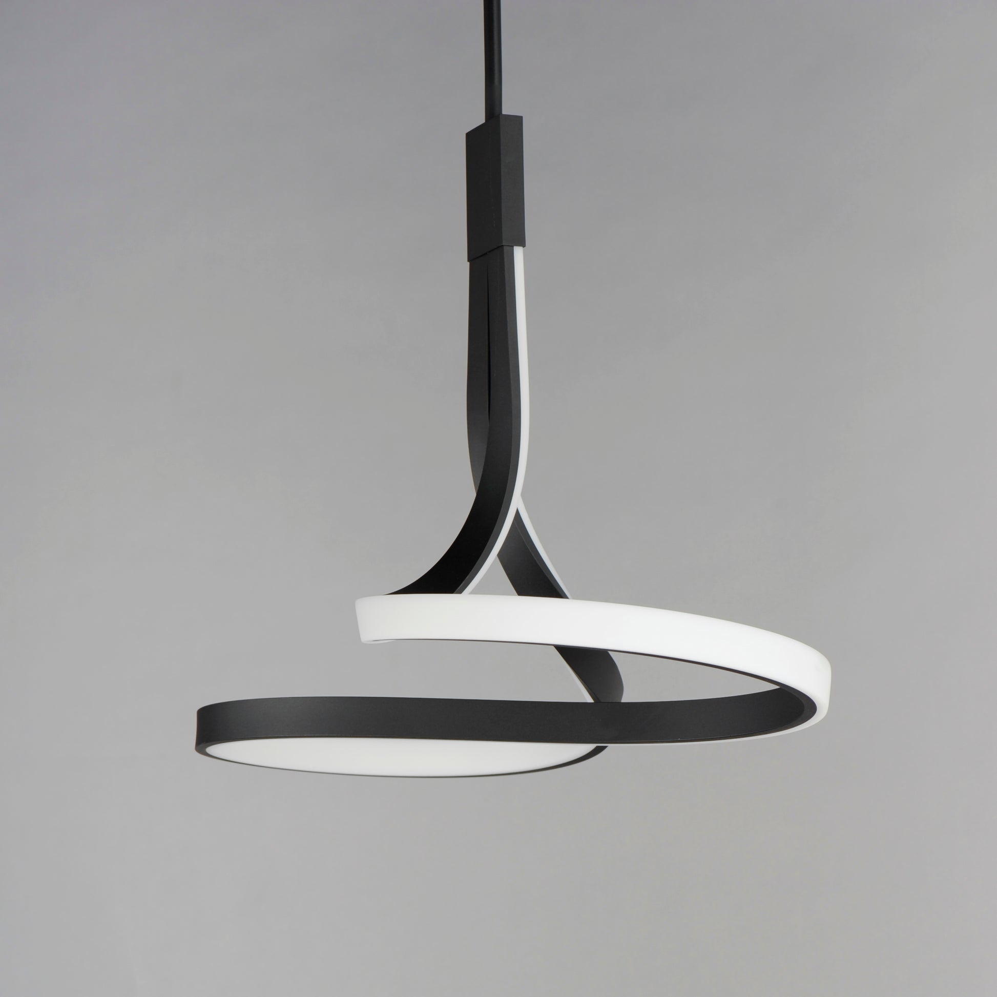 Serpentine LED Pendant Black by ET2
