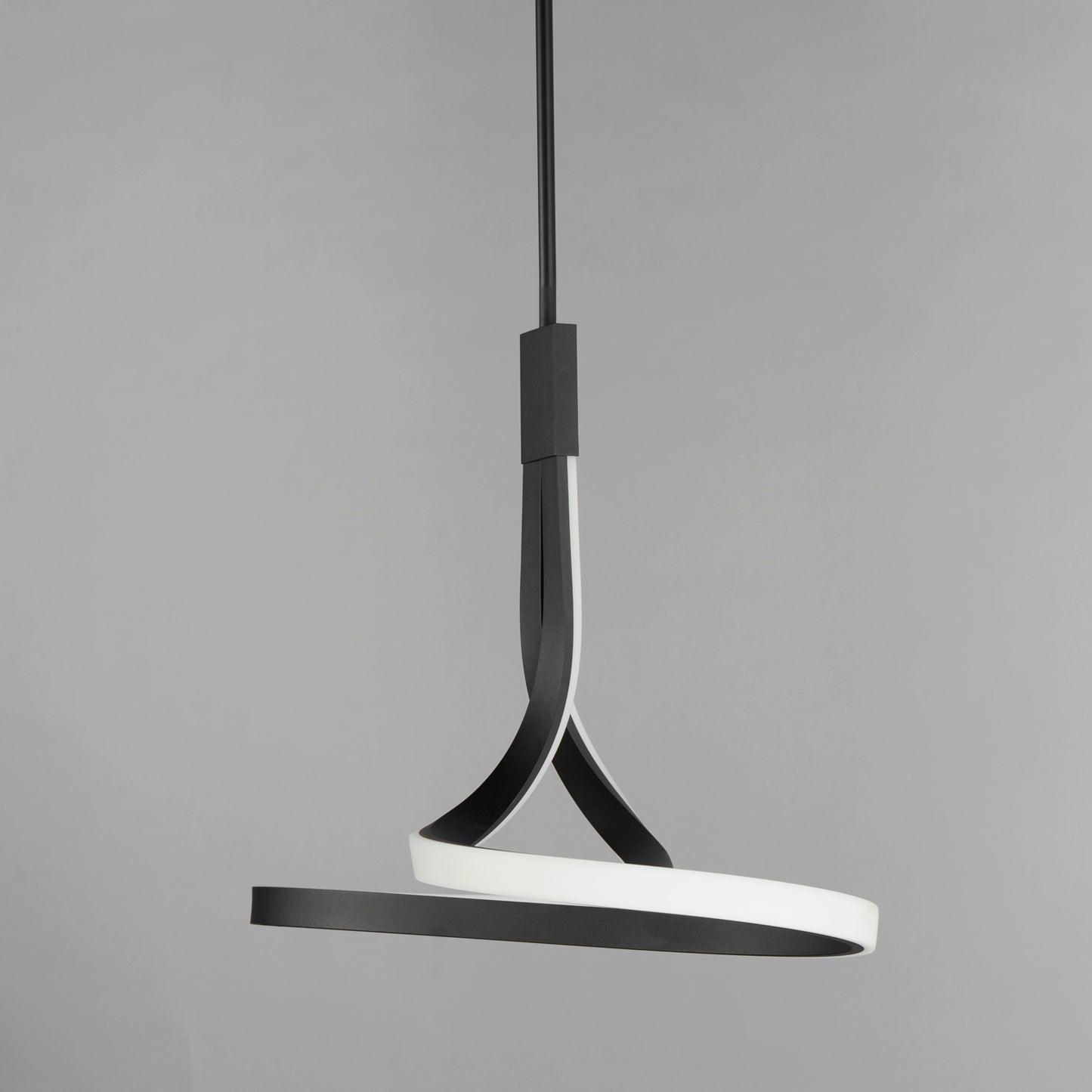 Serpentine LED Pendant Black by ET2