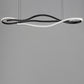 Serpentine 60" Horizontal Pendant Black by ET2