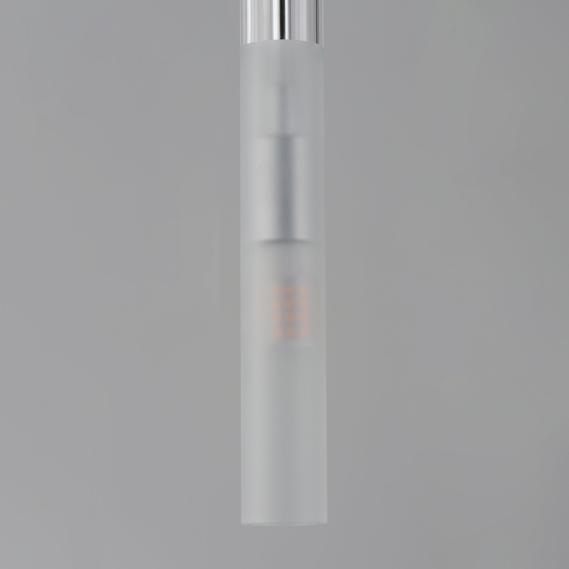 Pipette 12" LED Pendant Polished Chrome by ET2