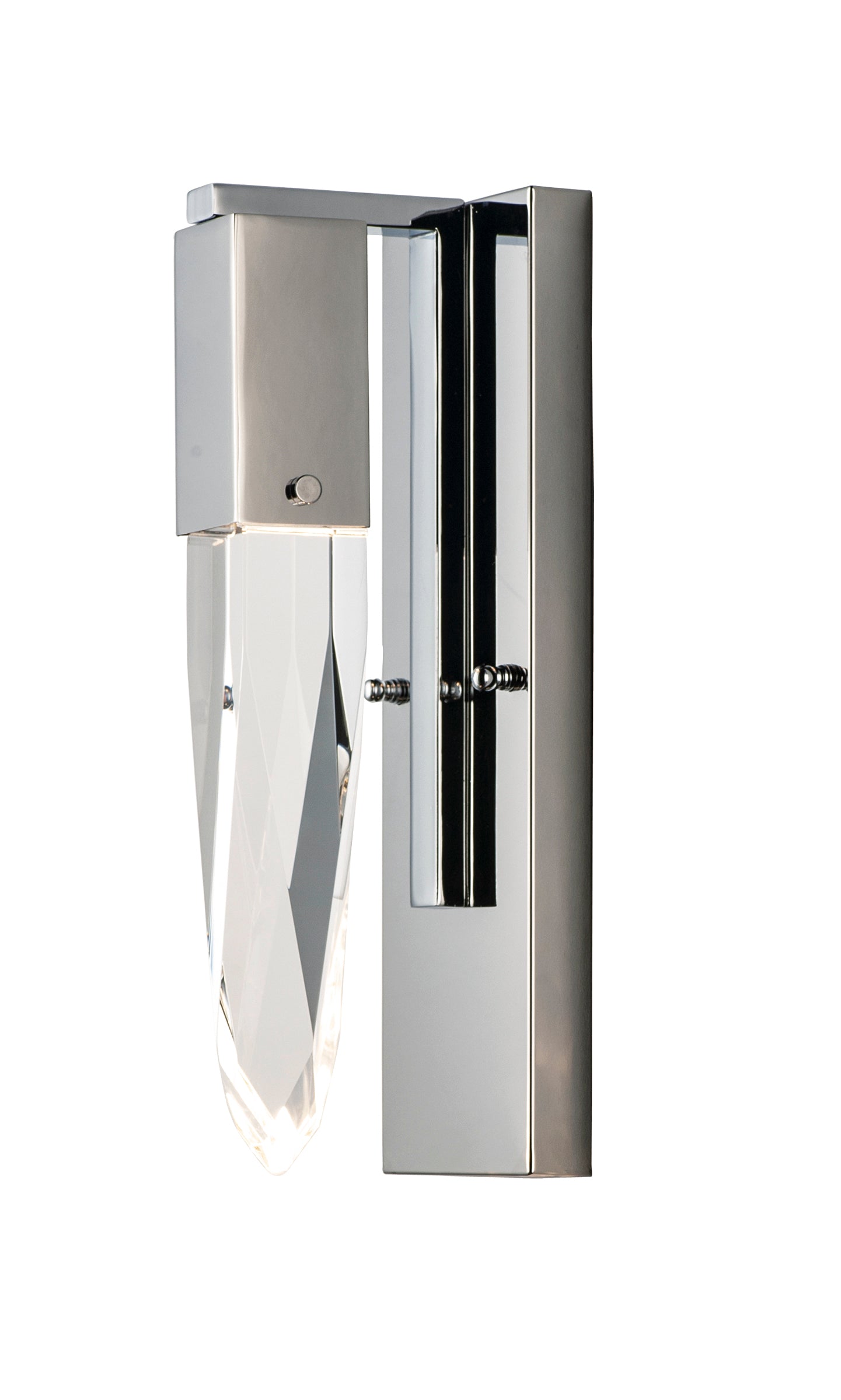 Quartz LED Wall Sconce Polished Chrome by ET2