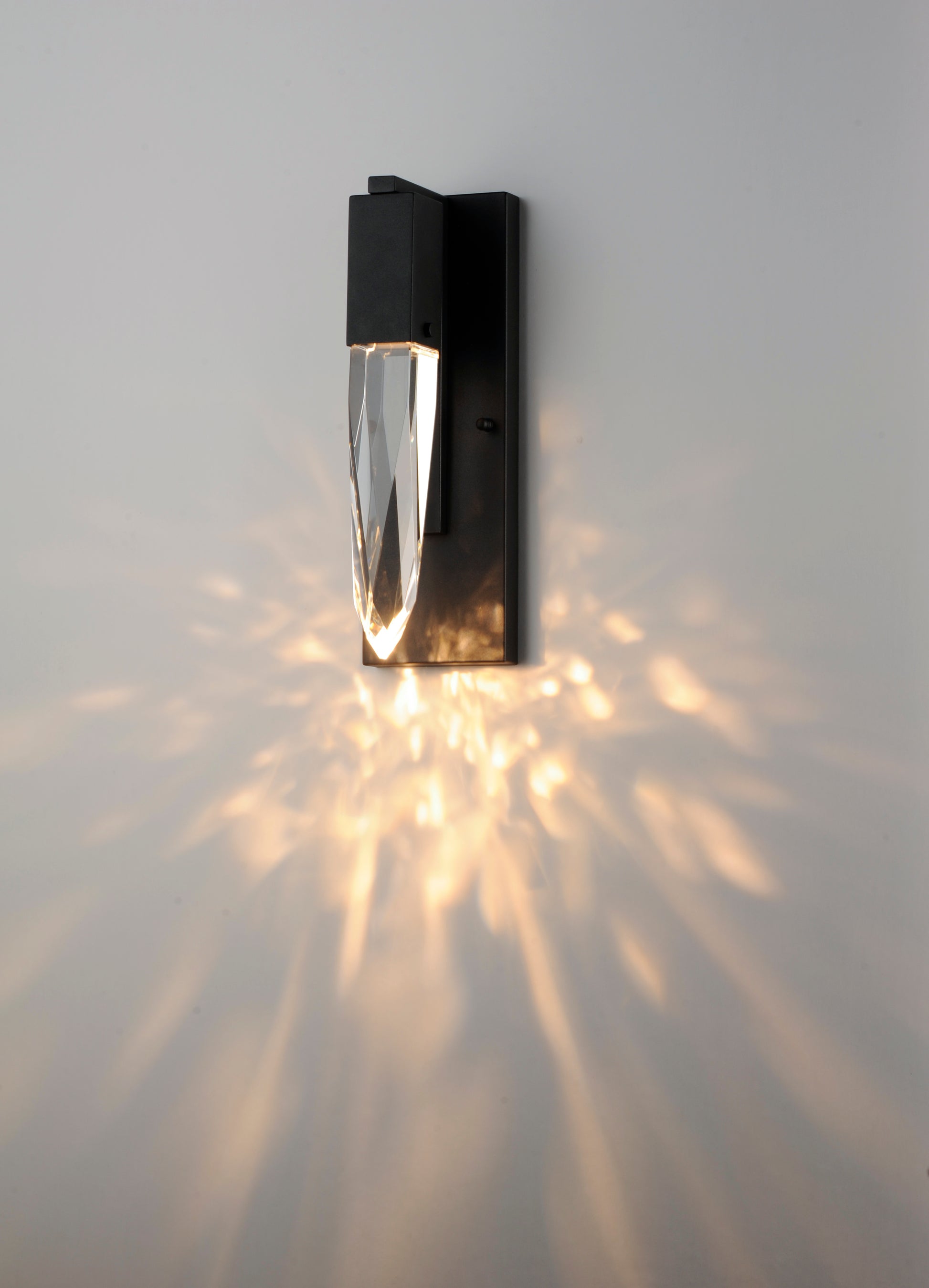 Quartz LED Wall Sconce Black by ET2