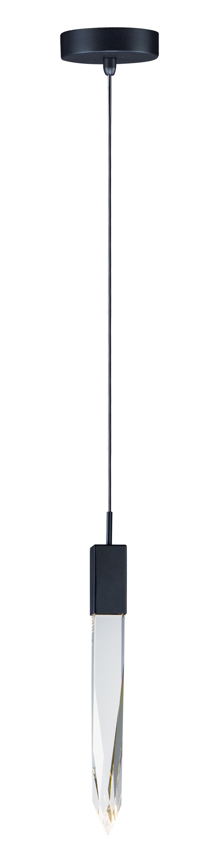 Quartz LED Pendant Black by ET2