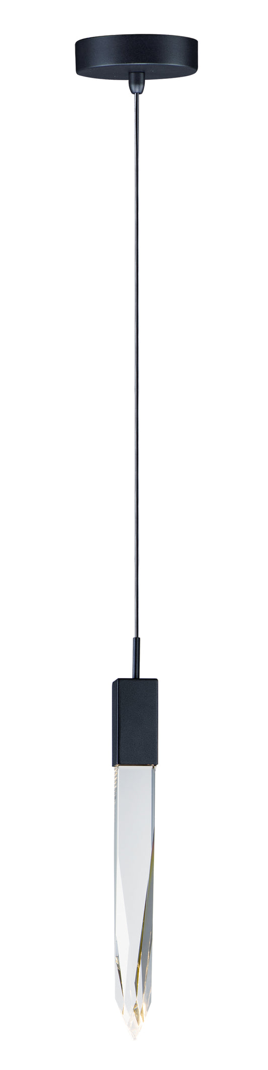 Quartz LED Pendant Black by ET2