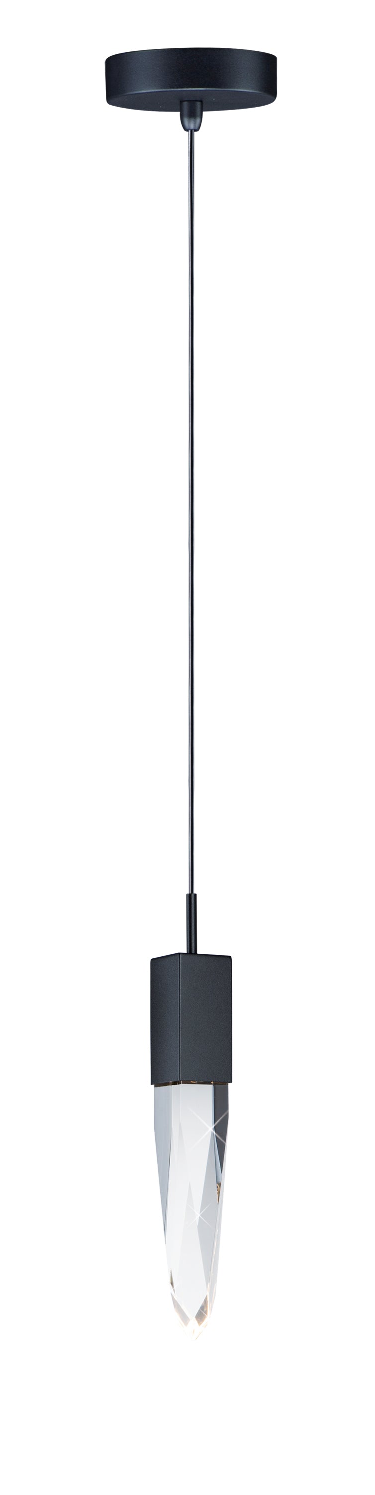 Quartz LED Pendant Black by ET2