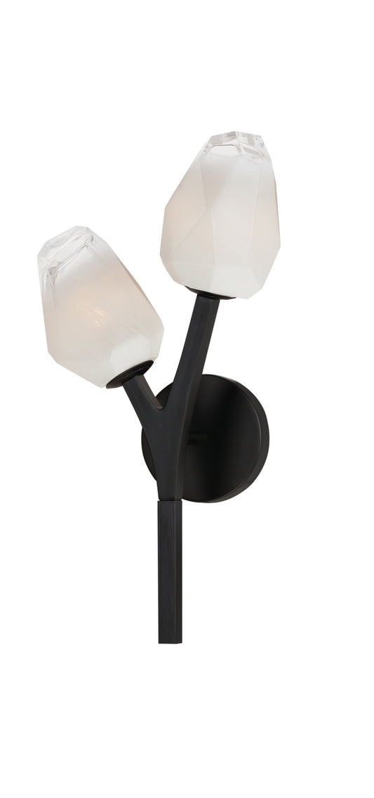 Blossom 2-Light LED Wall Sconce Black by ET2