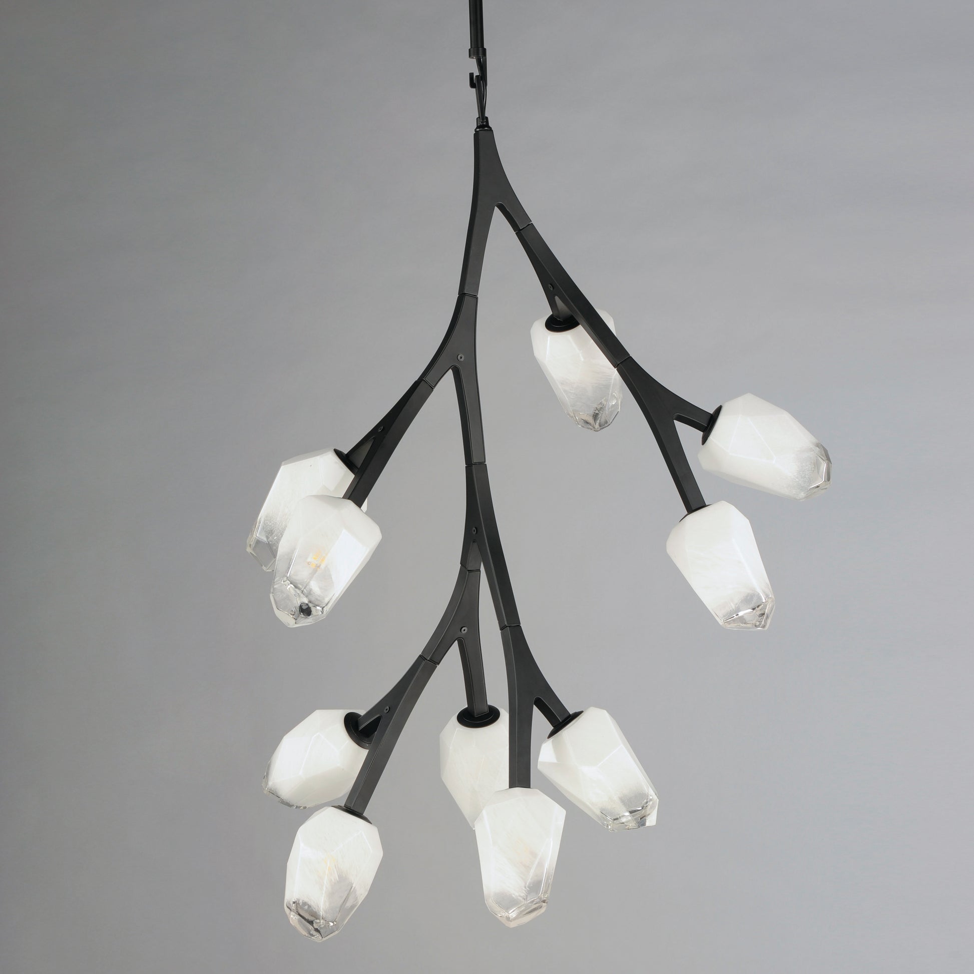 Blossom 10-Light LED Pendant Black by ET2