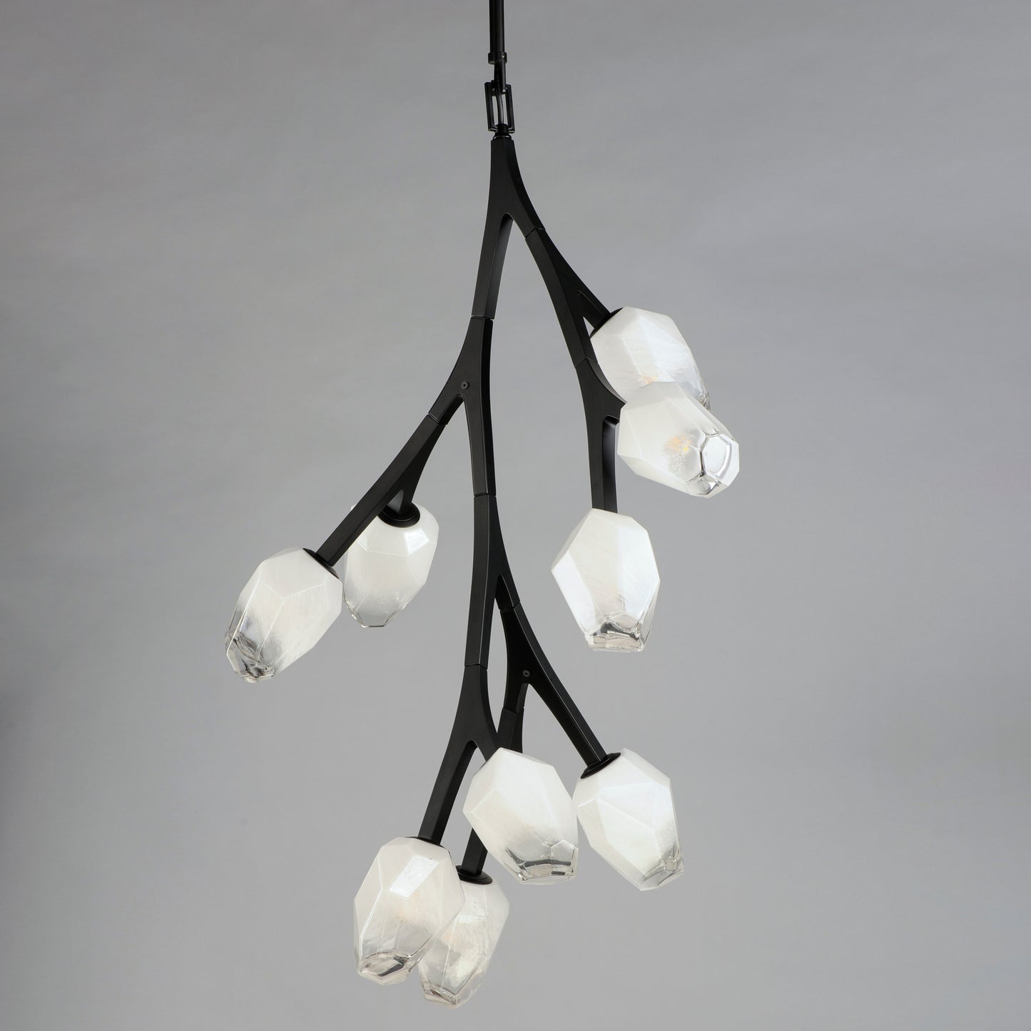 Blossom 10-Light LED Pendant Black by ET2