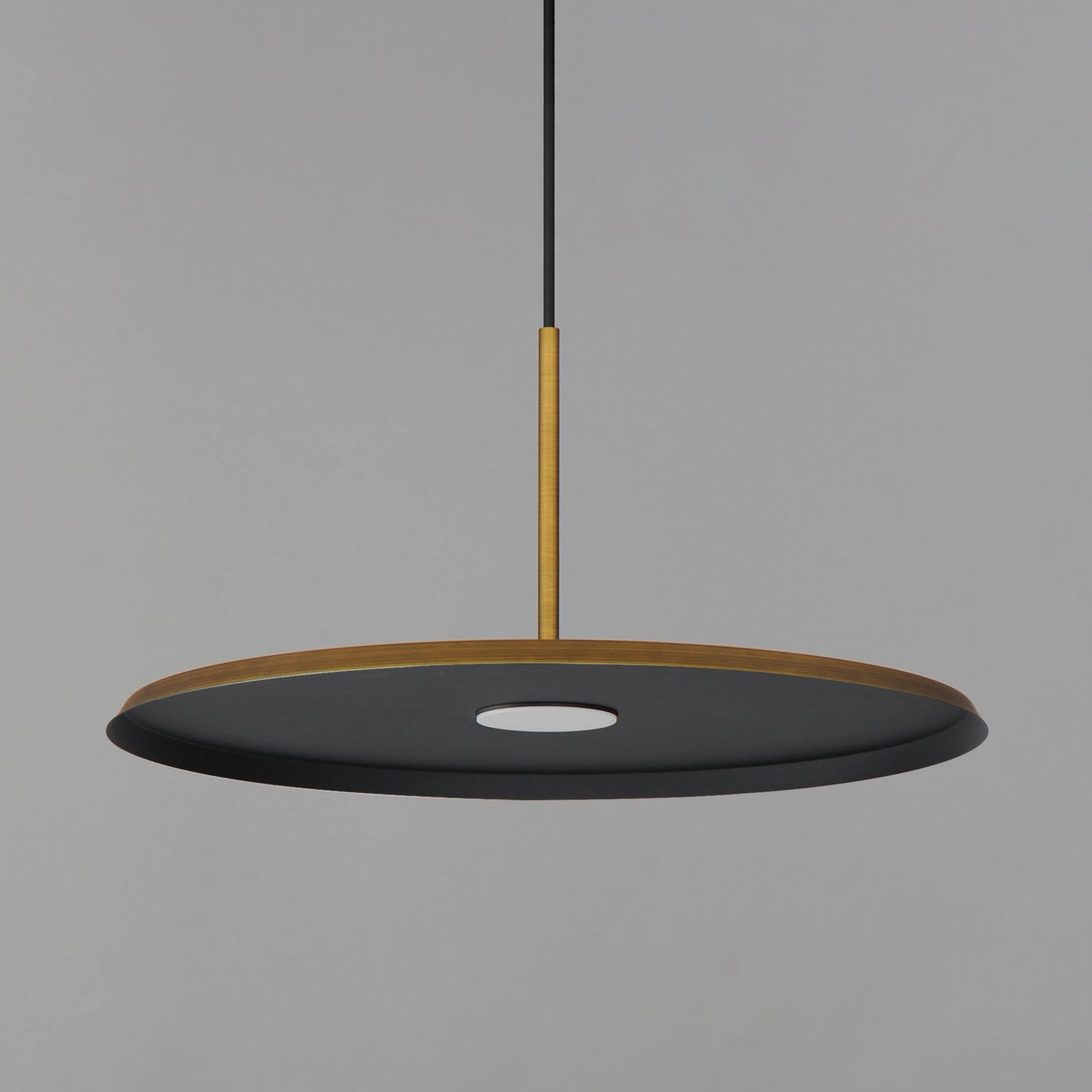 Berliner 20" LED Pendant Antique Brass by ET2