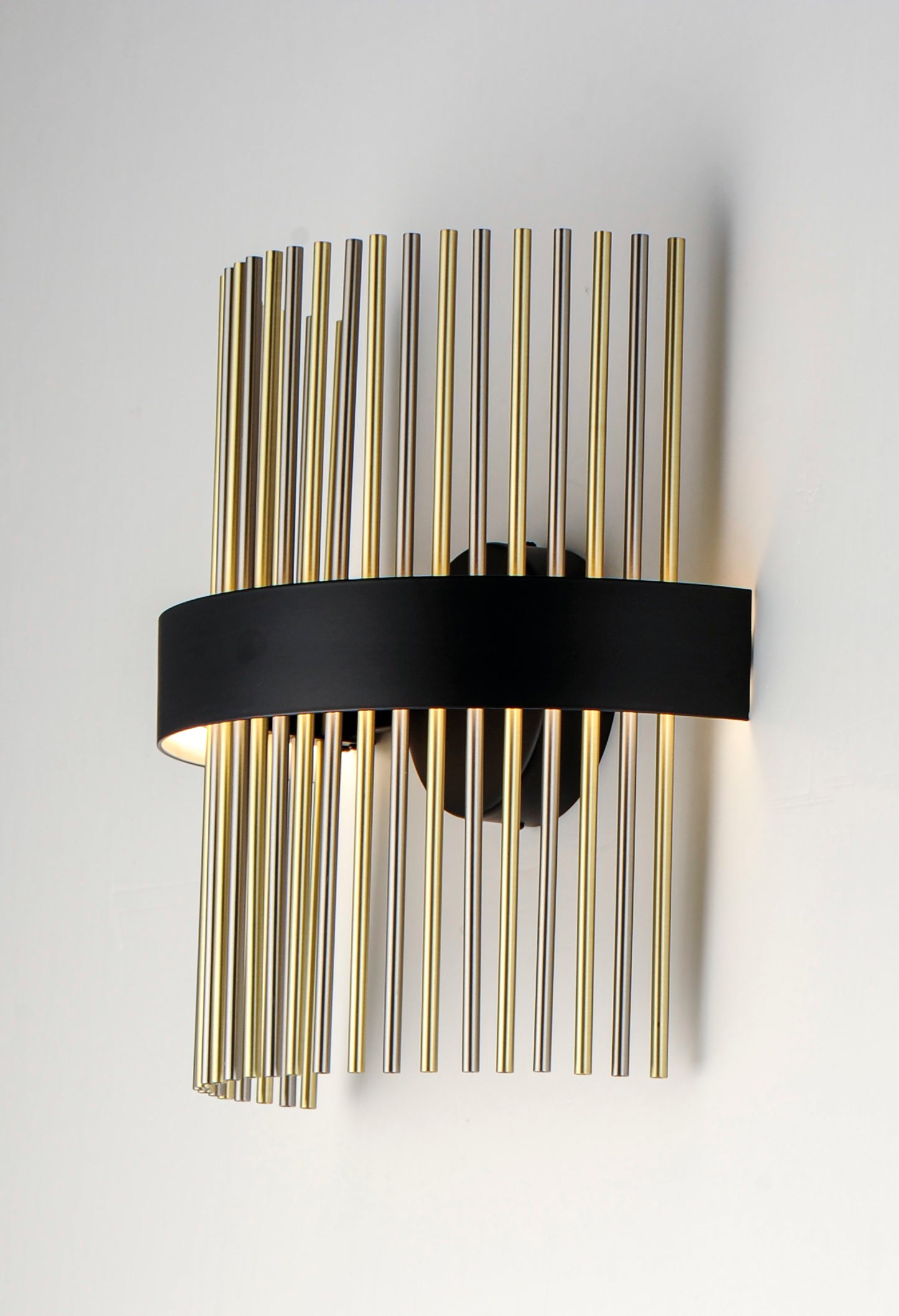 Martini 16" LED Pendant Natural Aged Brass by ET2