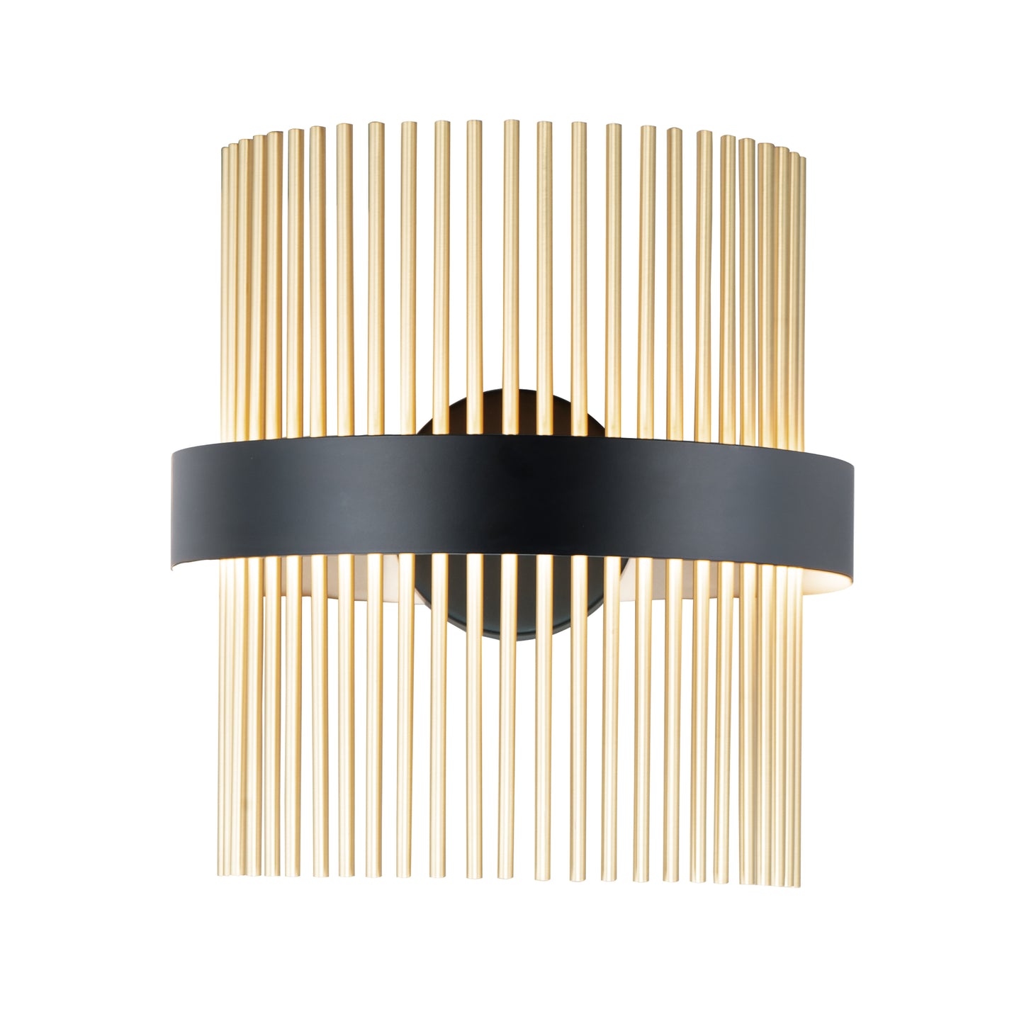 Chimes 5CCT Select Wall Sconce Black/Satin Brass by ET2