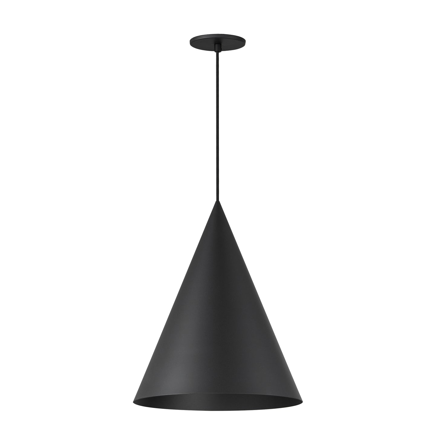 Pitch 14" LED Pendant Black by ET2