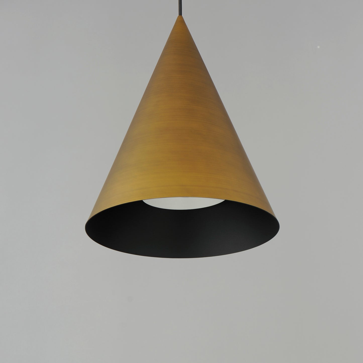 Pitch 14" LED Pendant Antique Brass by ET2