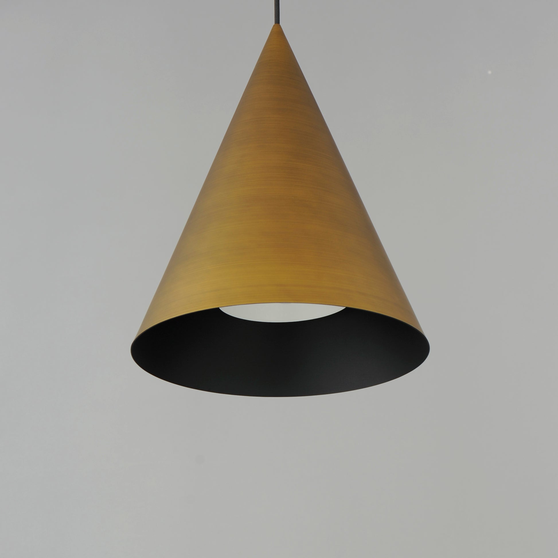 Pitch 14" LED Pendant Antique Brass by ET2