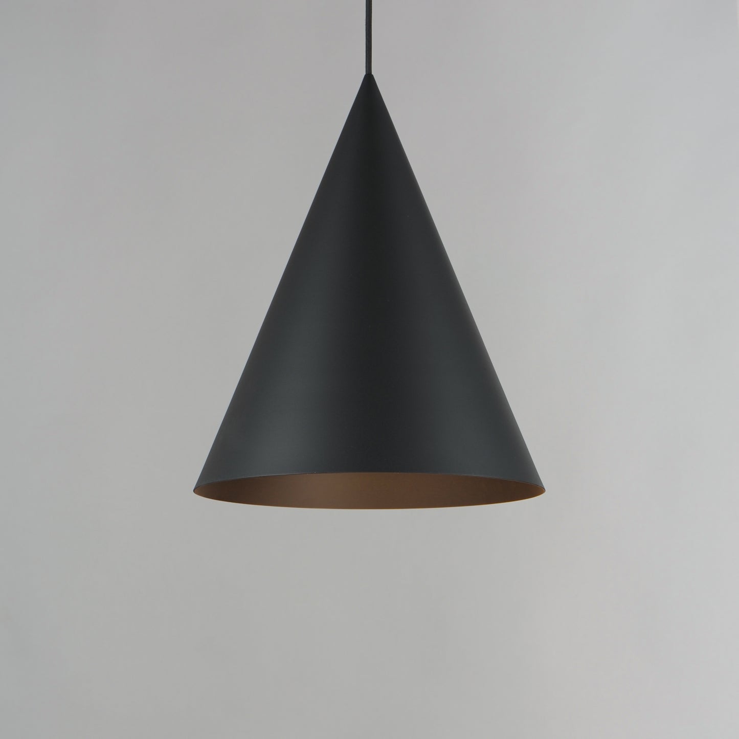 Pitch 14" LED Pendant Black by ET2