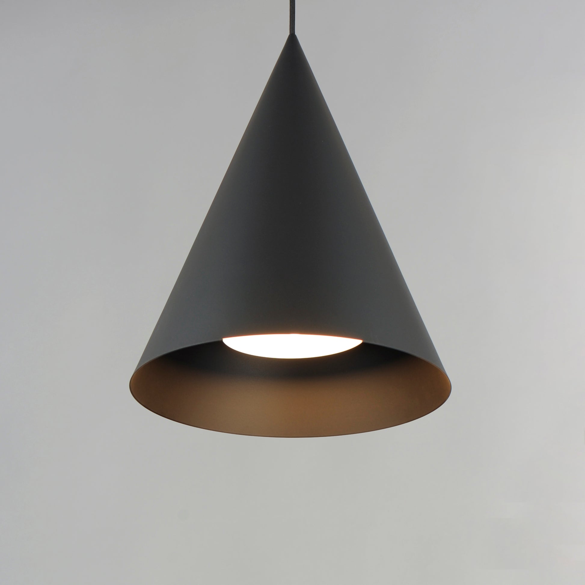 Pitch 14" LED Pendant Black by ET2