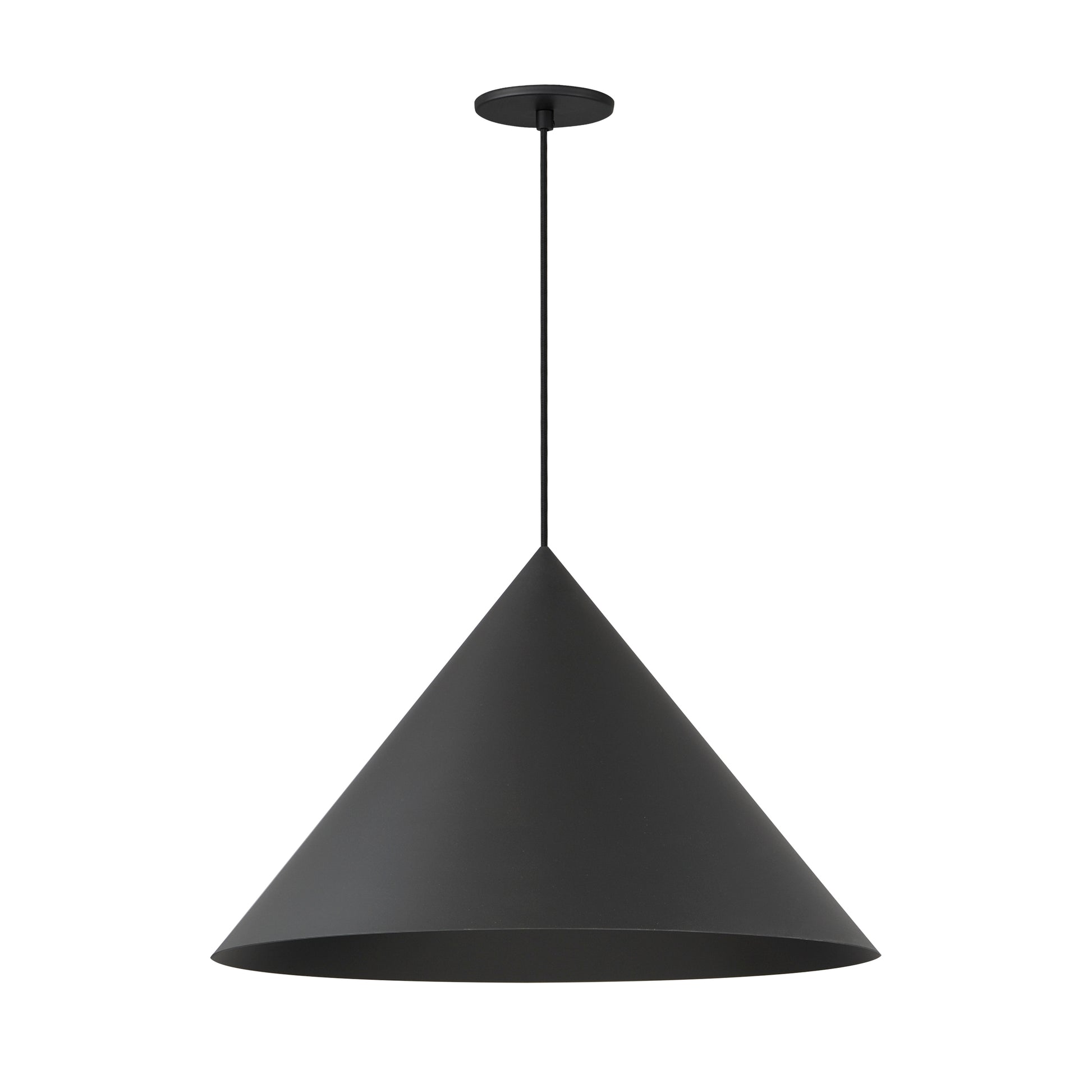 Pitch 22" LED Pendant Black by ET2