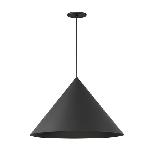Pitch 22" LED Pendant Black by ET2