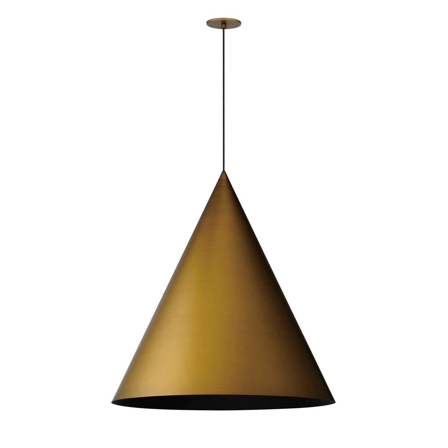 Pitch 30" LED Pendant Antique Brass by ET2