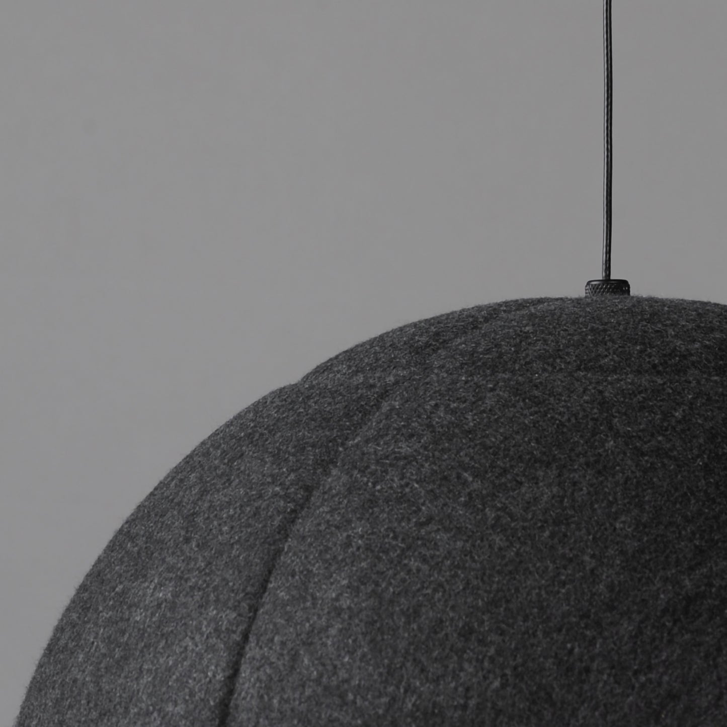 Wimbledon 16" LED Pendant Dark Gray by ET2