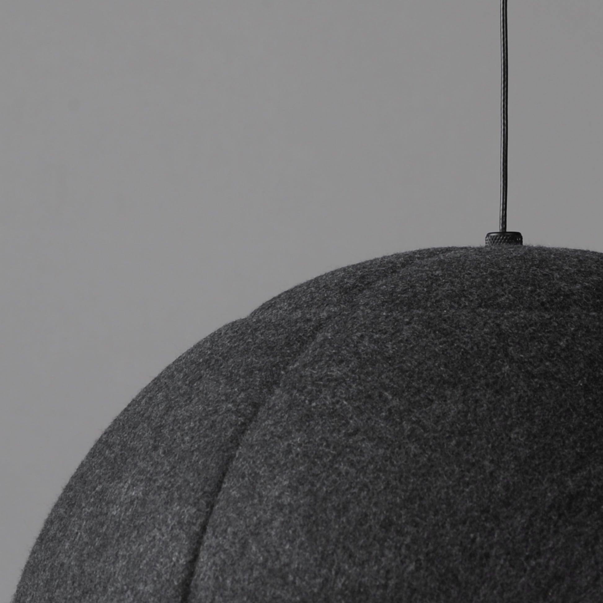 Wimbledon 16" LED Pendant Dark Gray by ET2
