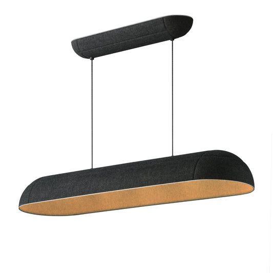 Wimbledon 41" LED Linear Pendant Dark Gray by ET2