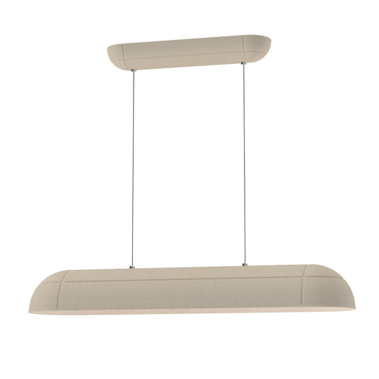 Wimbledon 41" LED Linear Pendant Light Cream by ET2