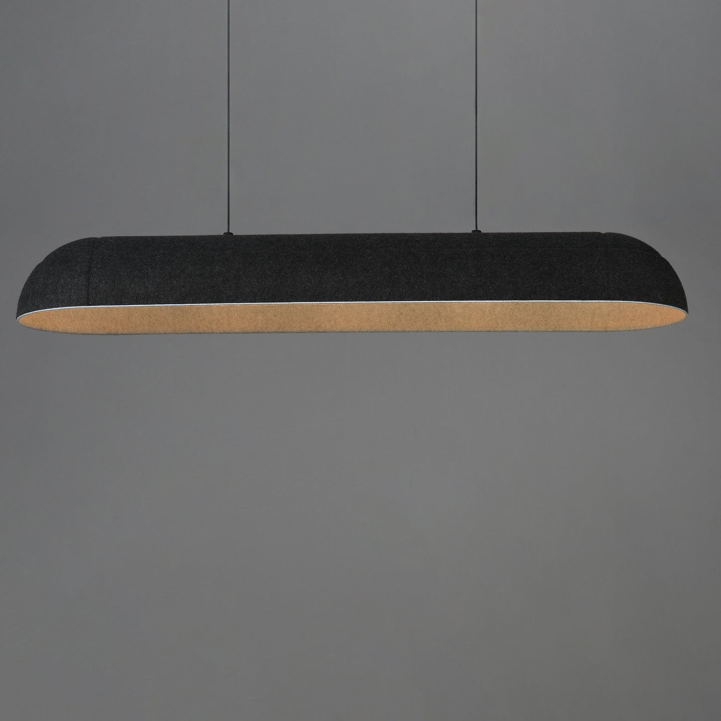 Wimbledon 41" LED Linear Pendant Dark Gray by ET2