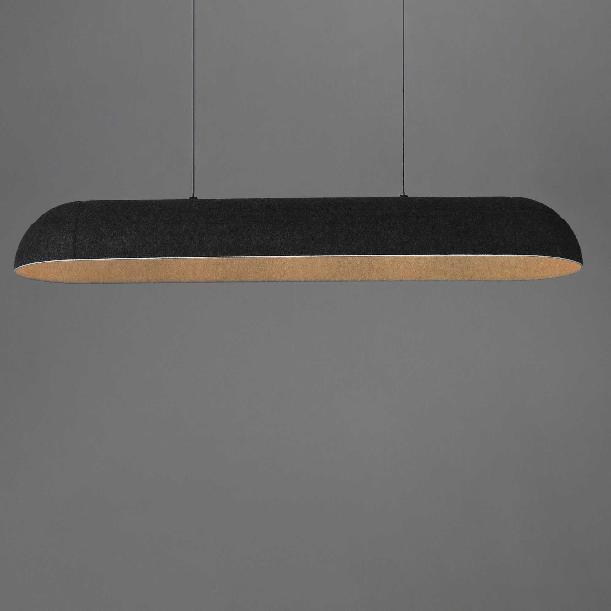 Wimbledon 41" LED Linear Pendant Dark Gray by ET2