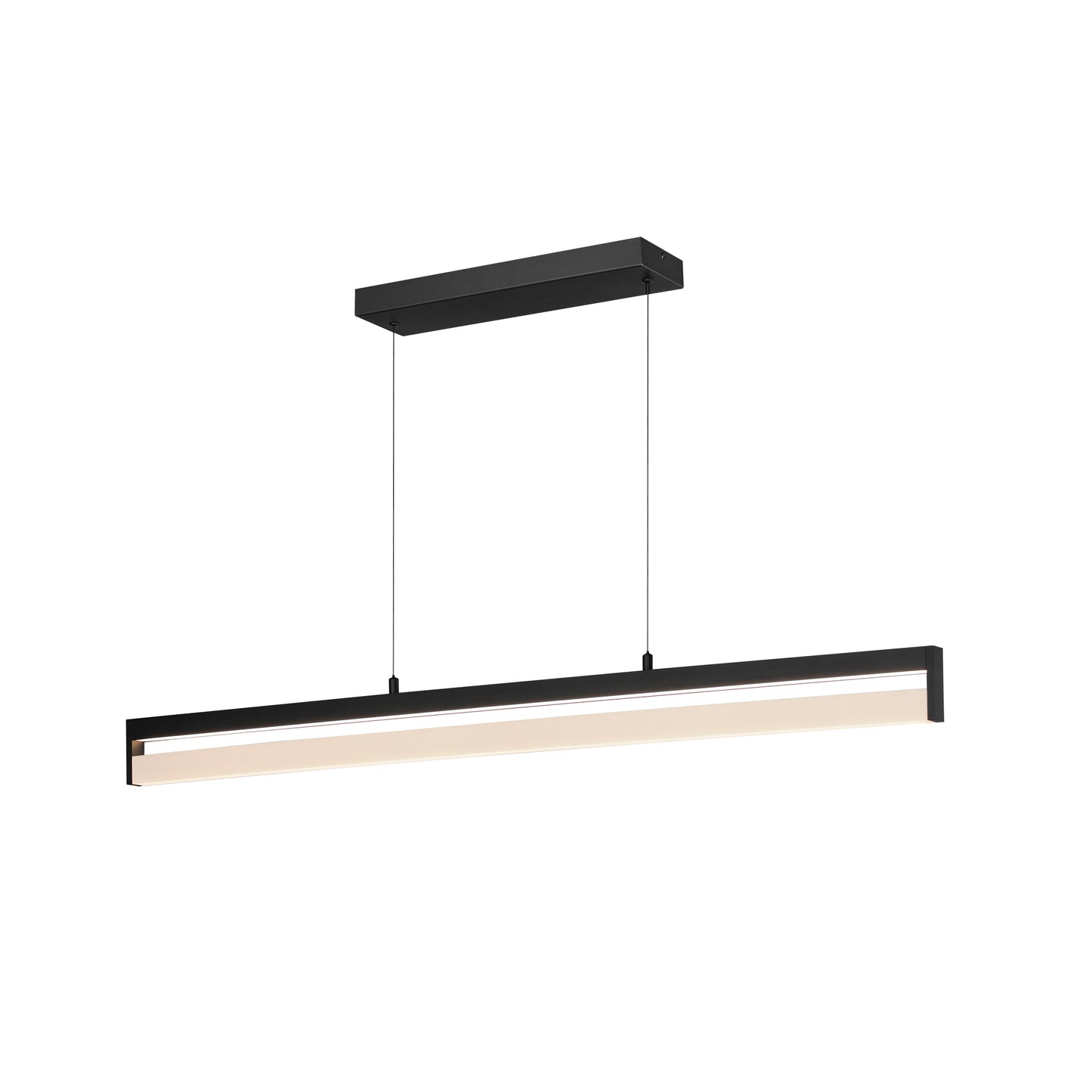 Crossbar 48" LED Pendant Wiz Color Black by ET2