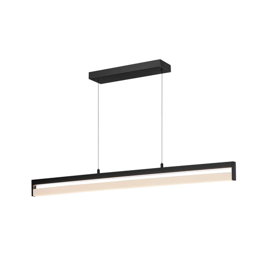 Crossbar 48" LED Pendant Wiz Color Black by ET2