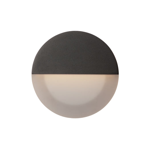 Alumilux: Glow LED Outdoor Wall Sconce Black by ET2