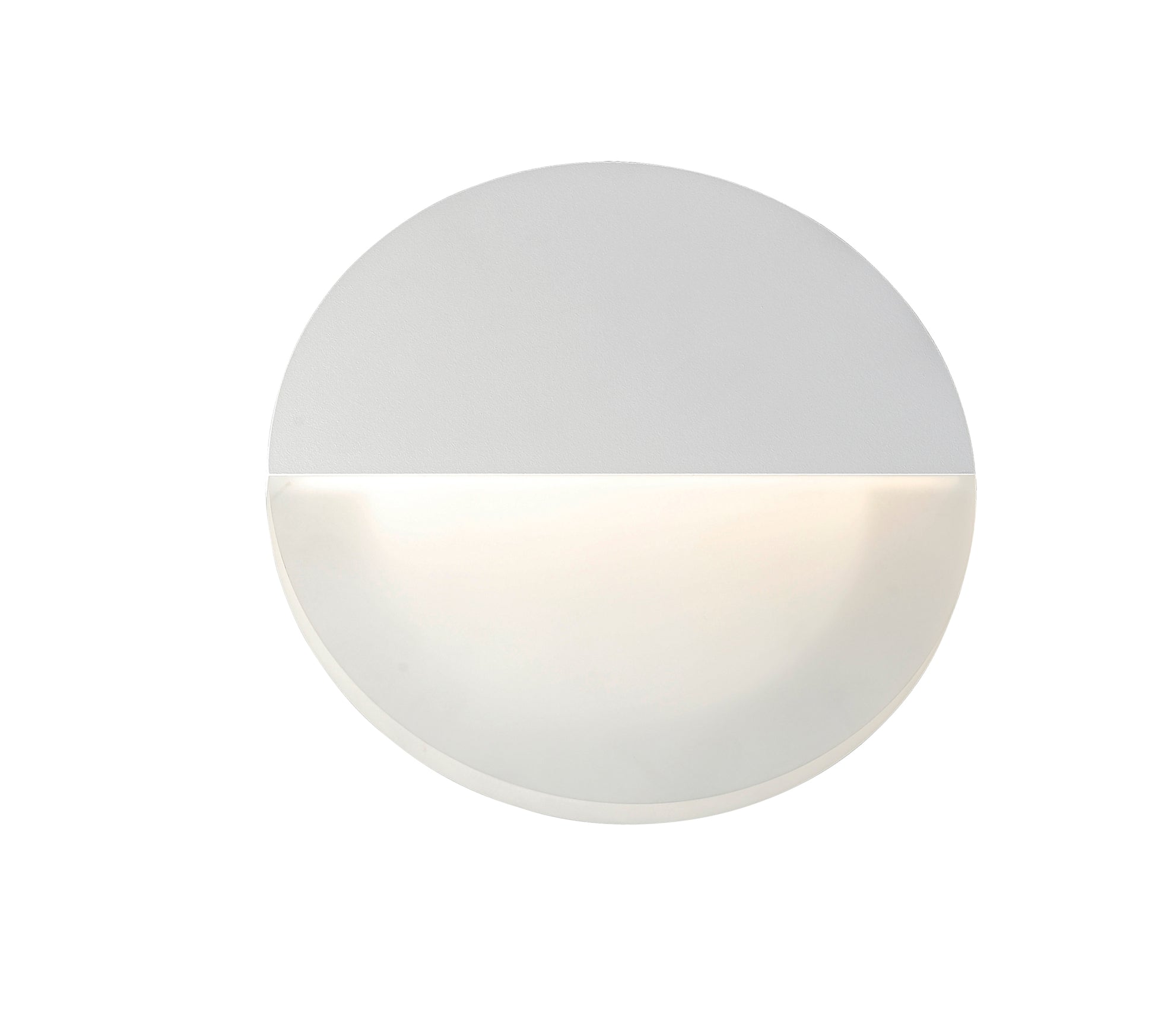 Alumilux: Glow LED Outdoor Wall Sconce White by ET2