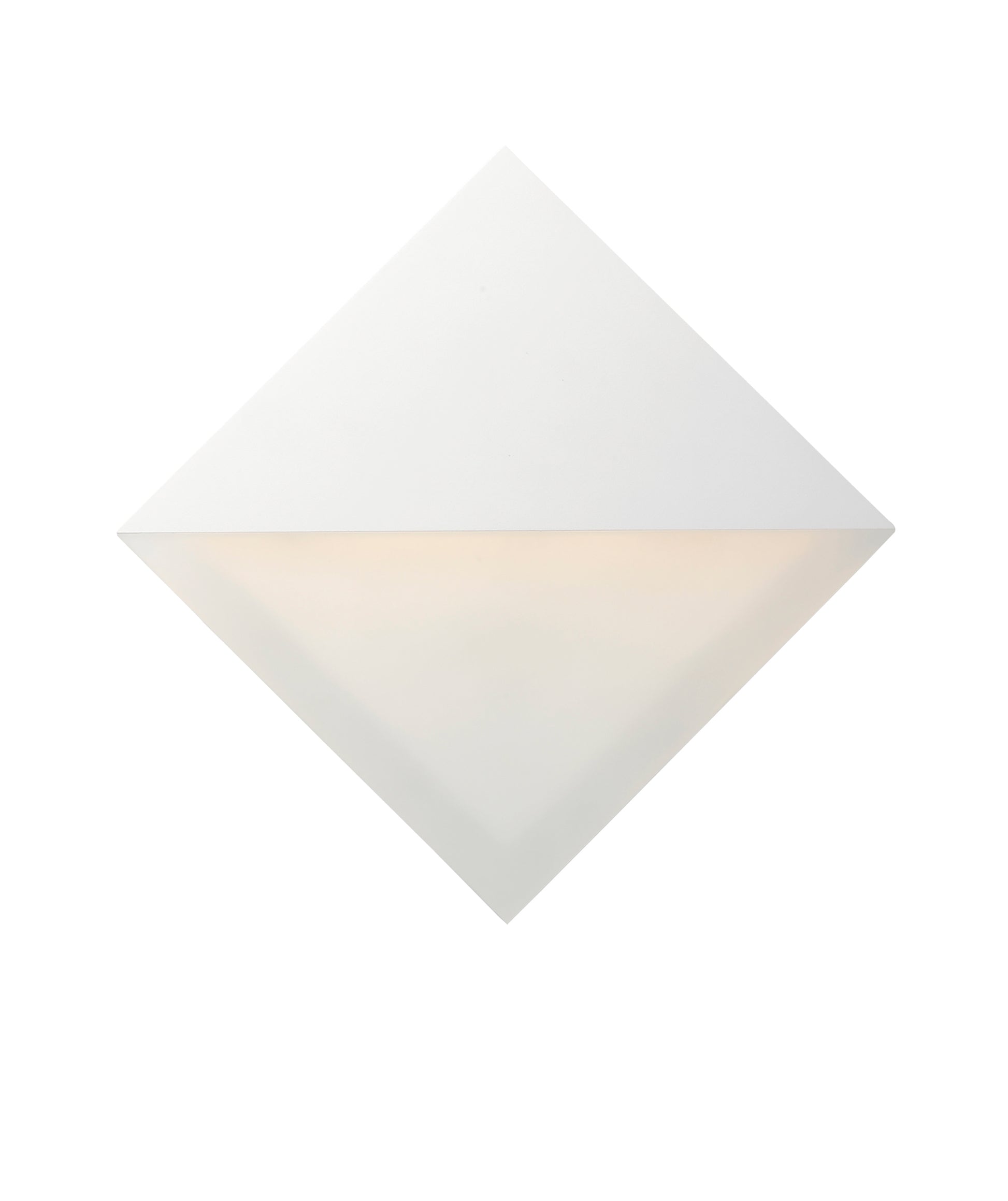 Alumilux: Glow LED Outdoor Wall Sconce White by ET2