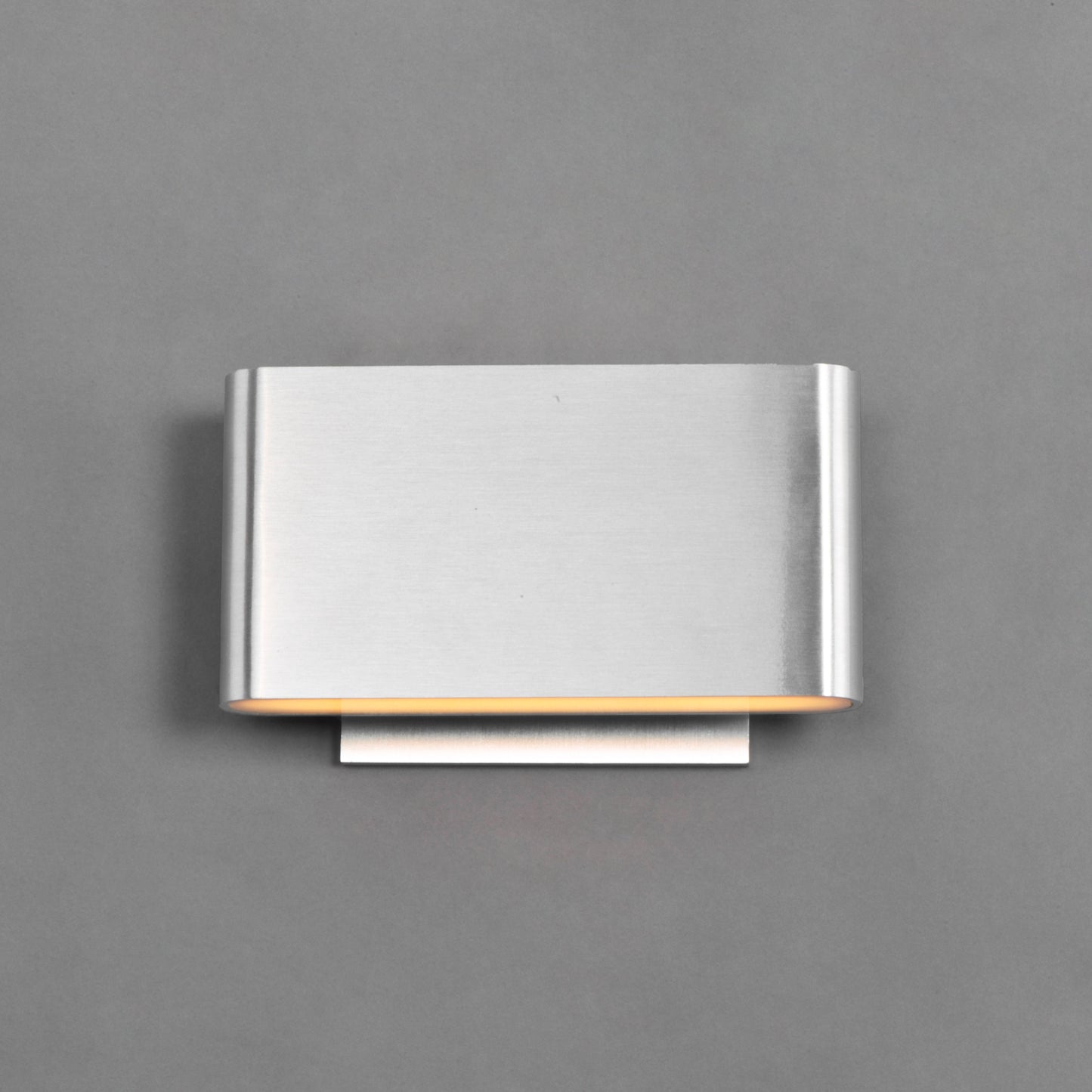 Alumilux: Spartan LED Outdoor Wall Sconce Satin Aluminum by ET2