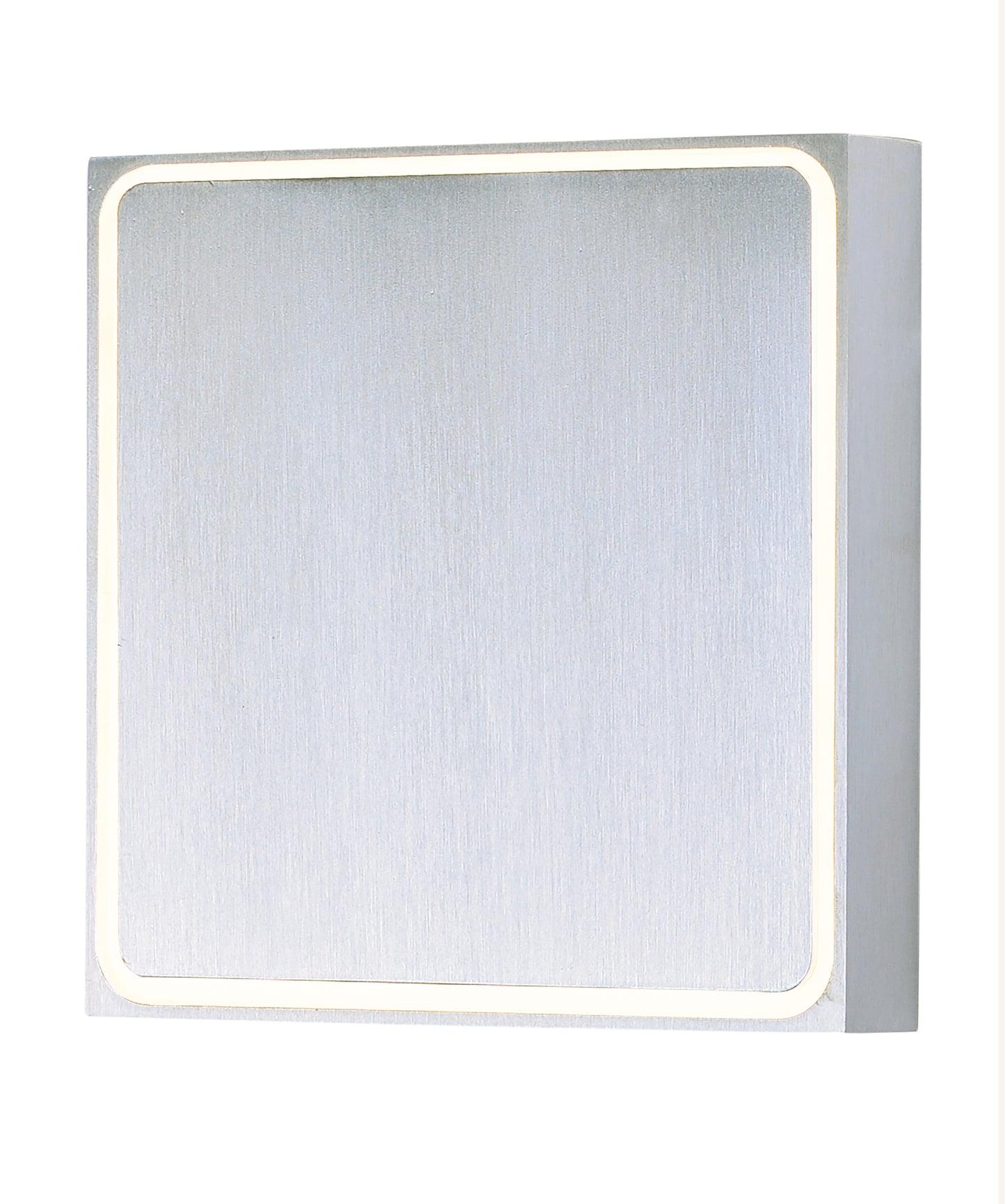 Alumilux: Outline LED Outdoor Wall Sconce Satin Aluminum by ET2