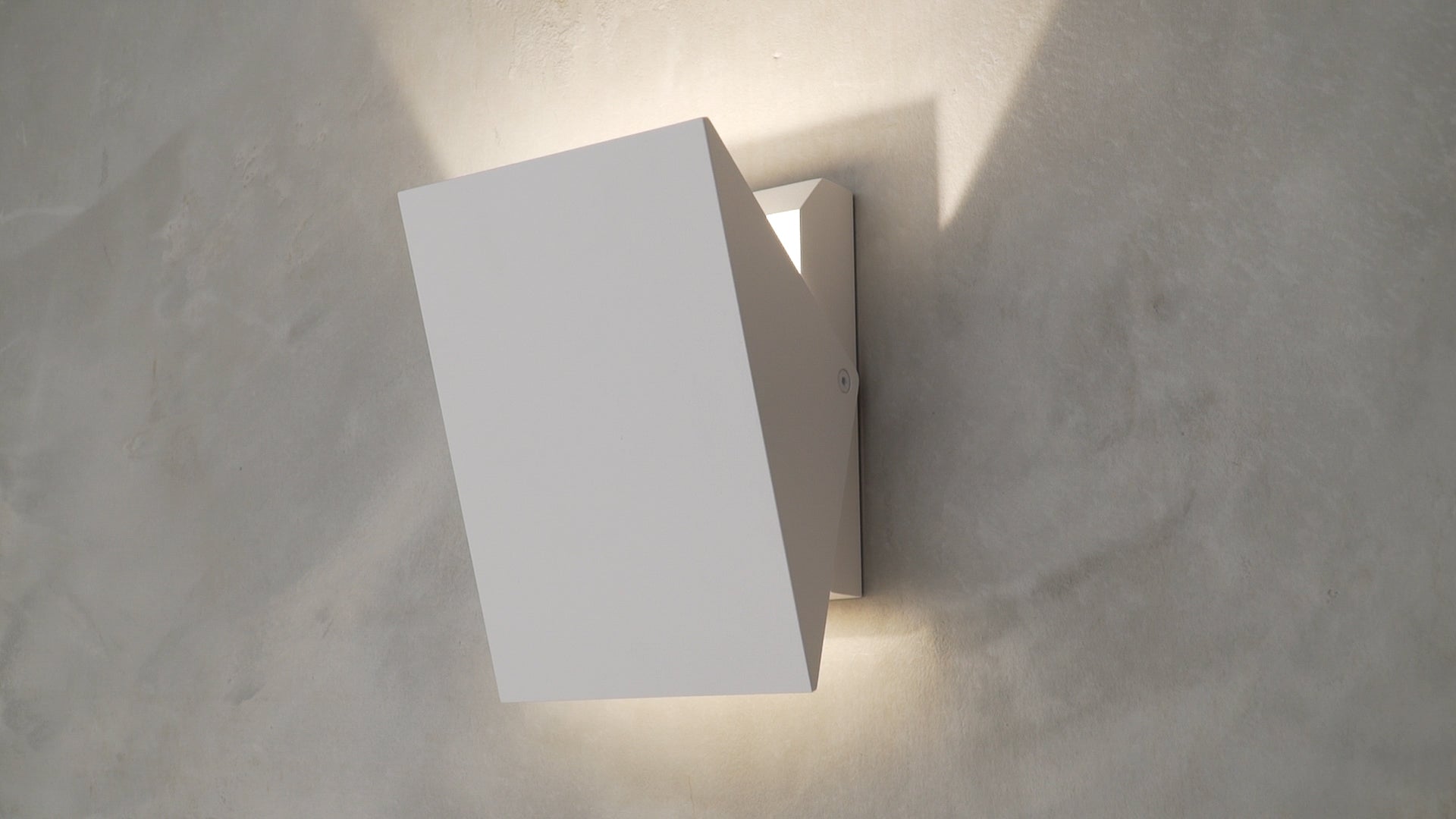 Alumilux: Tilt LED Outdoor Wall Sconce White by ET2