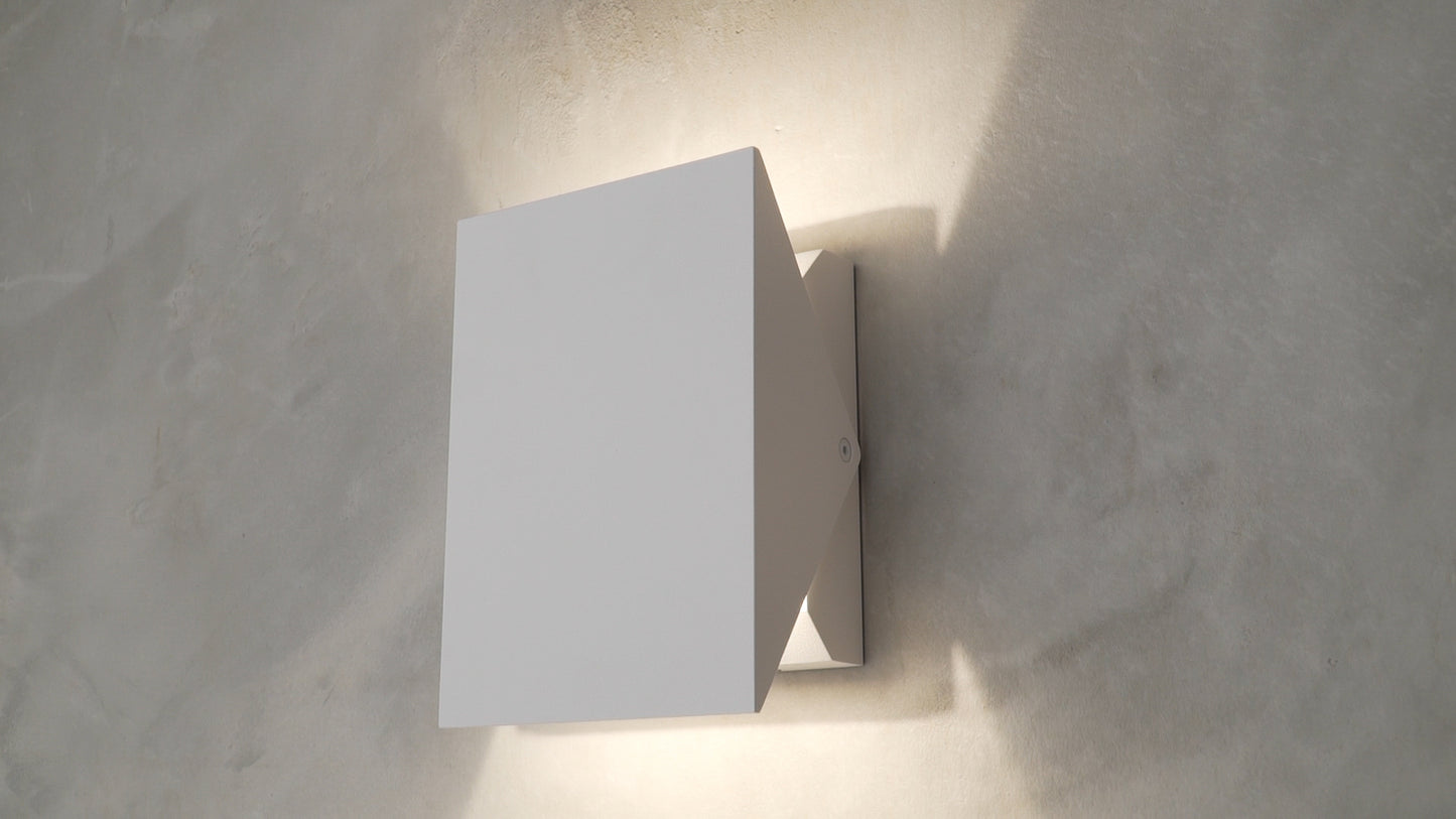 Alumilux: Tilt LED Outdoor Wall Sconce White by ET2
