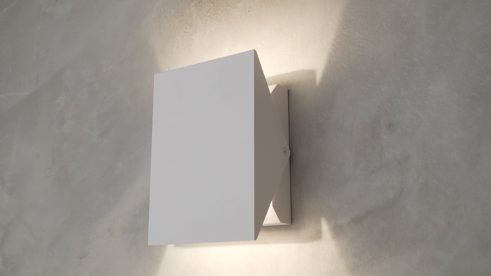 Alumilux: Tilt LED Outdoor Wall Sconce White by ET2
