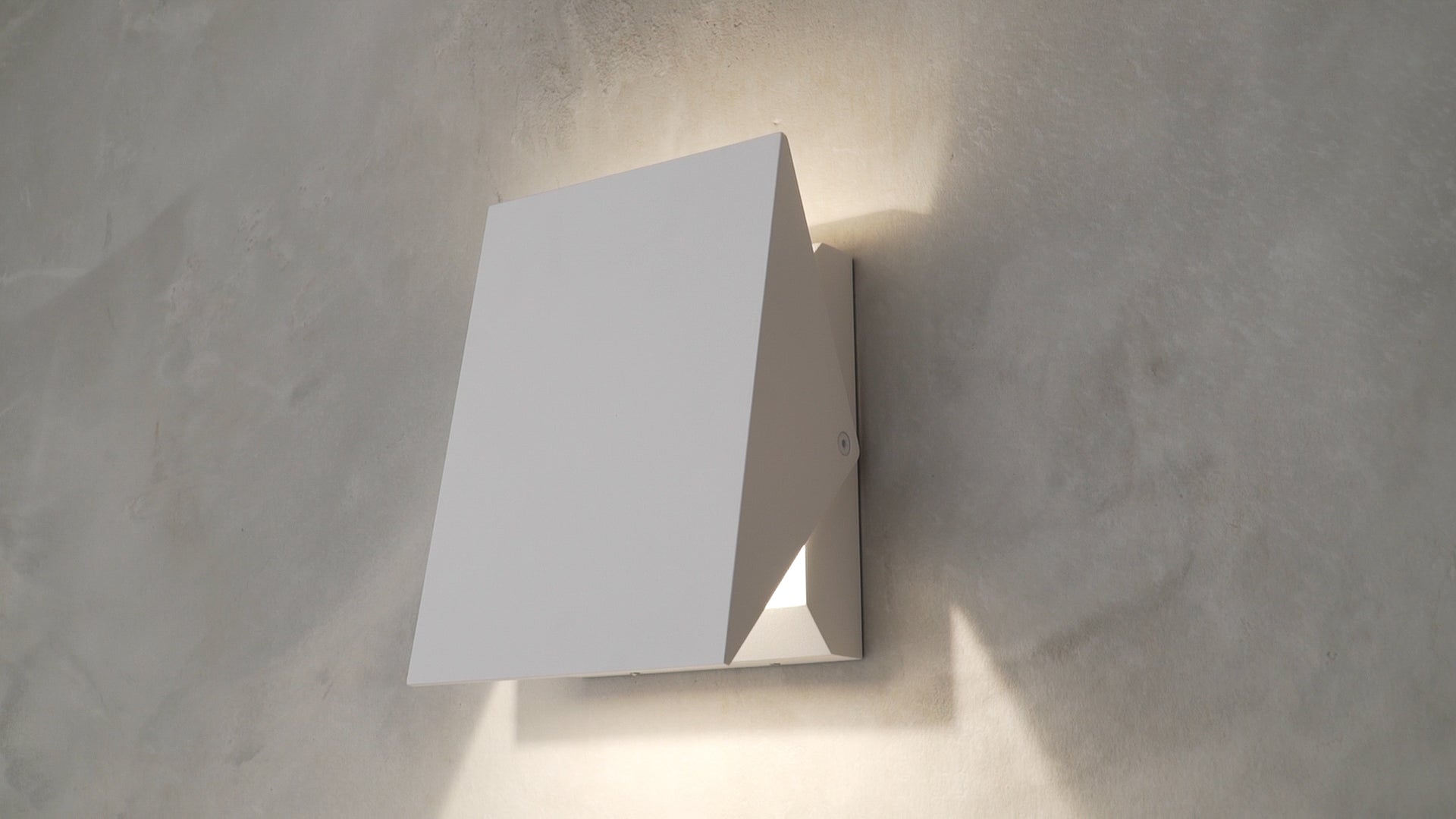 Alumilux: Tilt LED Outdoor Wall Sconce White by ET2