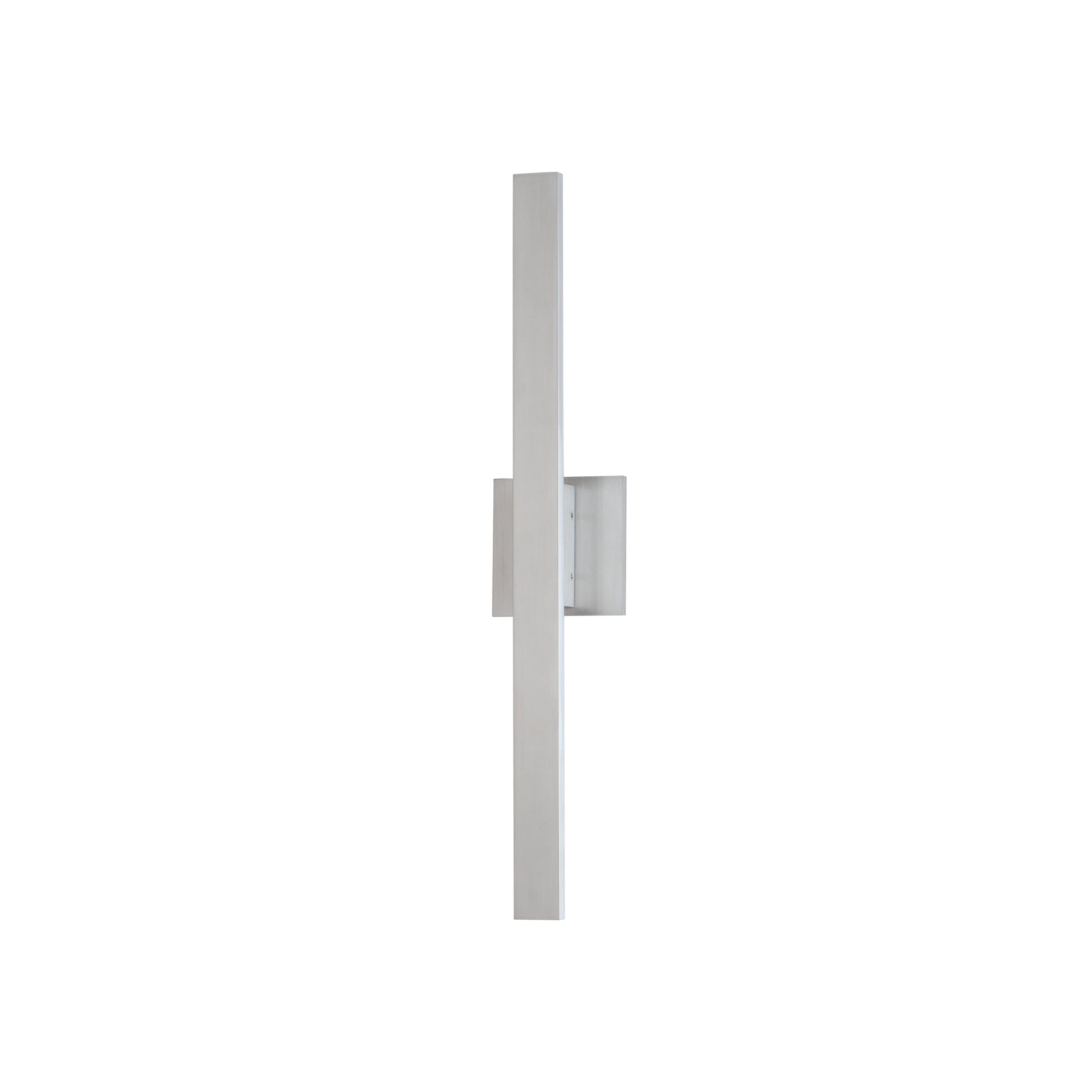 Alumilux: Line 24" LED Outdoor Wall Sconce Satin Aluminum by ET2