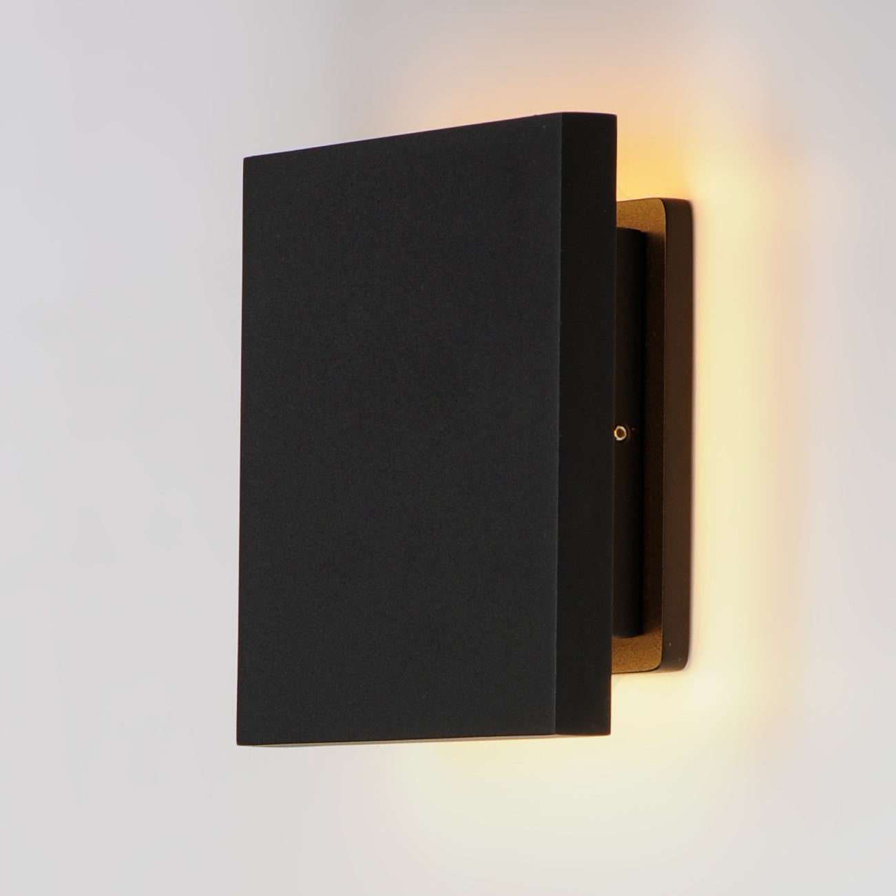 Alumilux: Tau LED Outdoor Wall Sconce Black by ET2