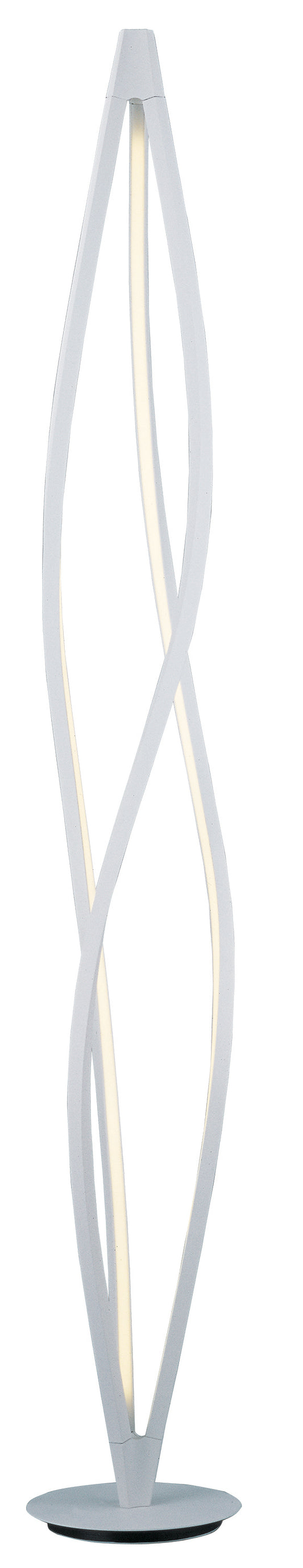 Cyclone LED Floor Lamp Matte White by ET2