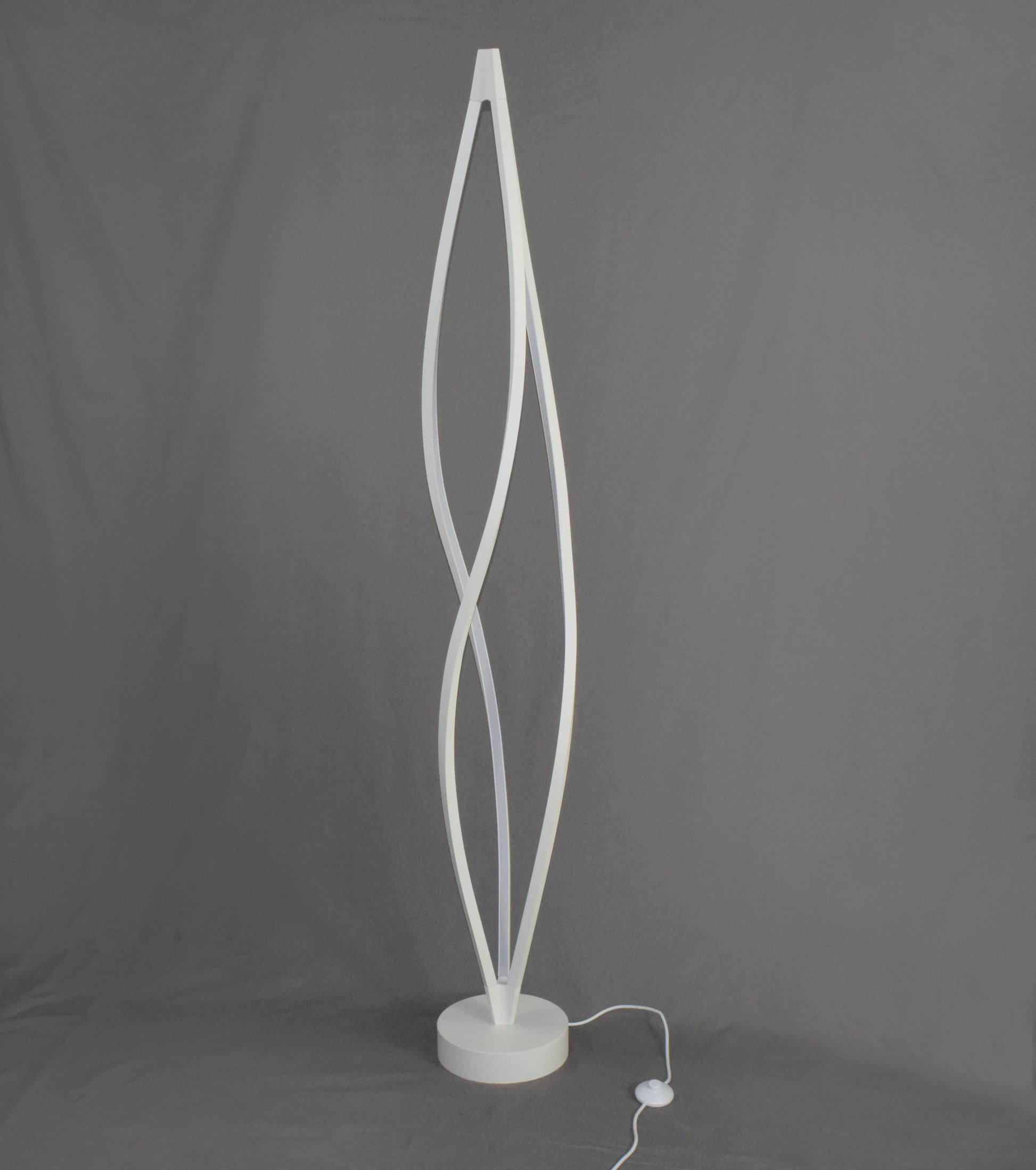 Cyclone LED Floor Lamp Matte White by ET2